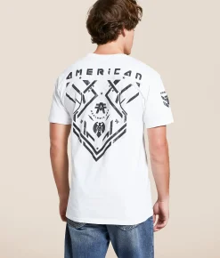 American Fighter Cannonville T-Shirt White Outlet