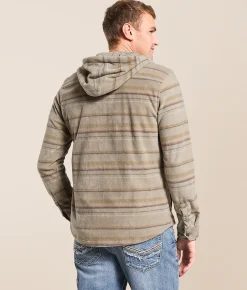 O'Neill Canyons Superfleece Hooded Shirt Khaki Discount