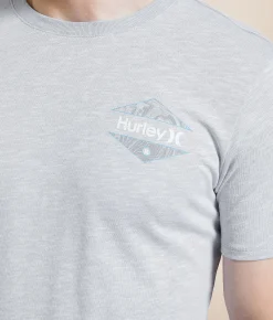 Graphic T-Shirts | Hurley Capsule T-Shirt White Wolf Grey