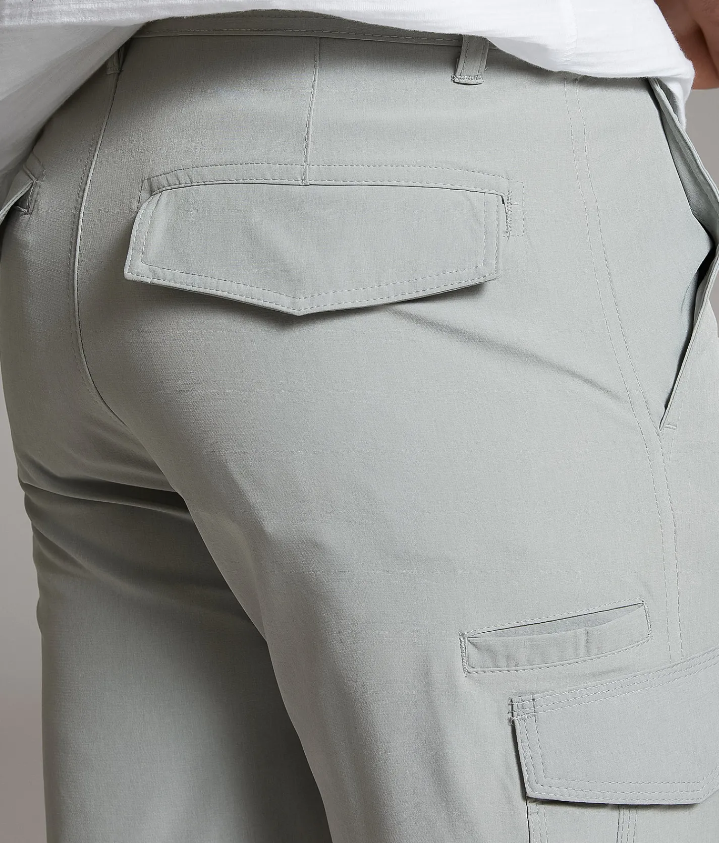 Shorts | BKE Cargo Hybrid Stretch Walkshort Ghost Grey