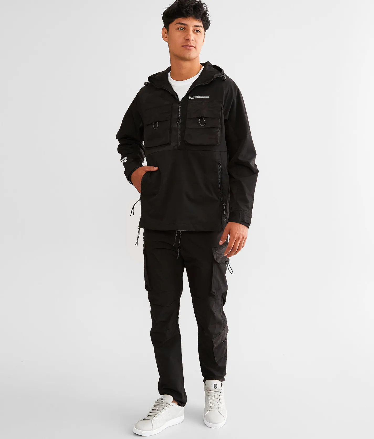 Smoke Rise® Cargo Jogger Black Clearance