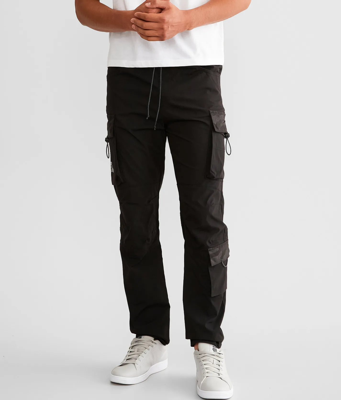 Smoke Rise® Cargo Jogger Black Clearance