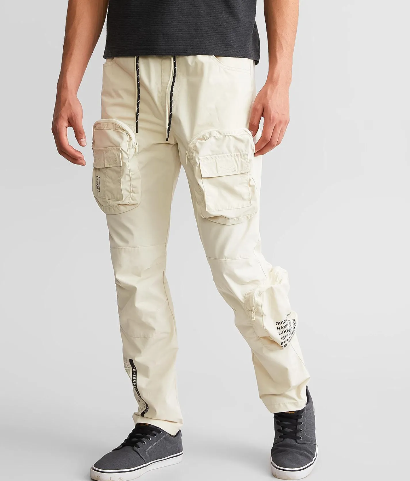 Bottoms | Smoke Rise® Cargo Jogger Oatmeal