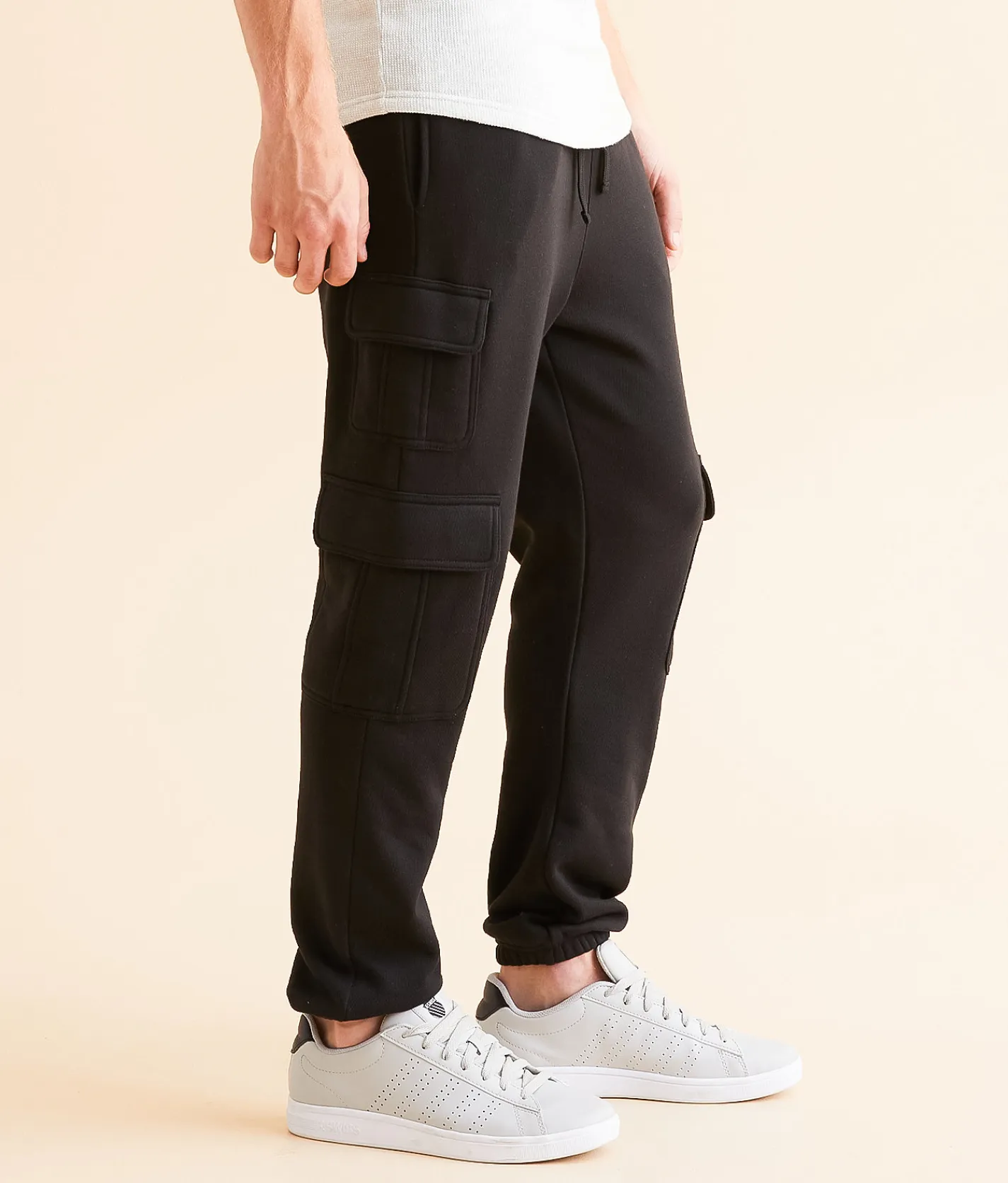 Bottoms | Nova Industries Cargo Jogger Black