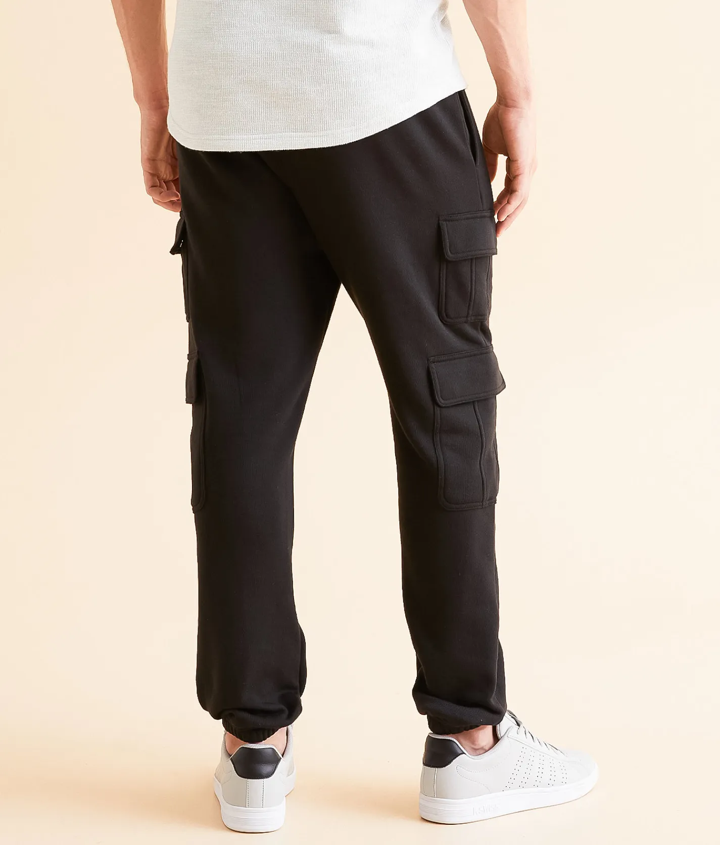 Bottoms | Nova Industries Cargo Jogger Black