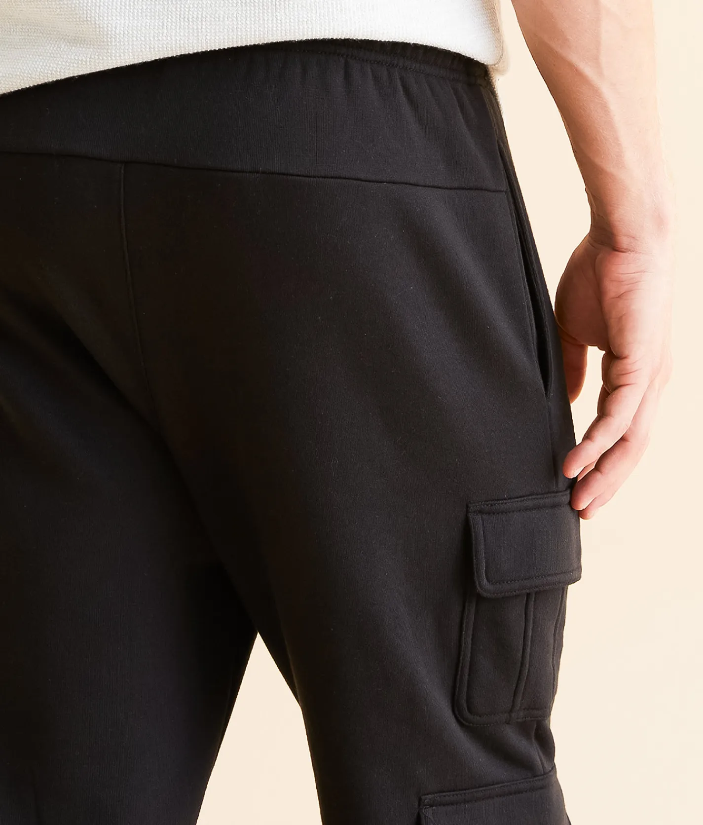 Bottoms | Nova Industries Cargo Jogger Black