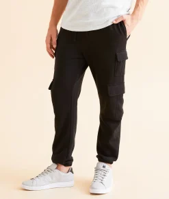 Bottoms | Nova Industries Cargo Jogger Black