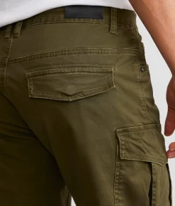 Bottoms|Shorts | Smoke Rise® Cargo Stretch Short Olive