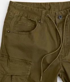 Bottoms|Shorts | Smoke Rise® Cargo Stretch Short Olive