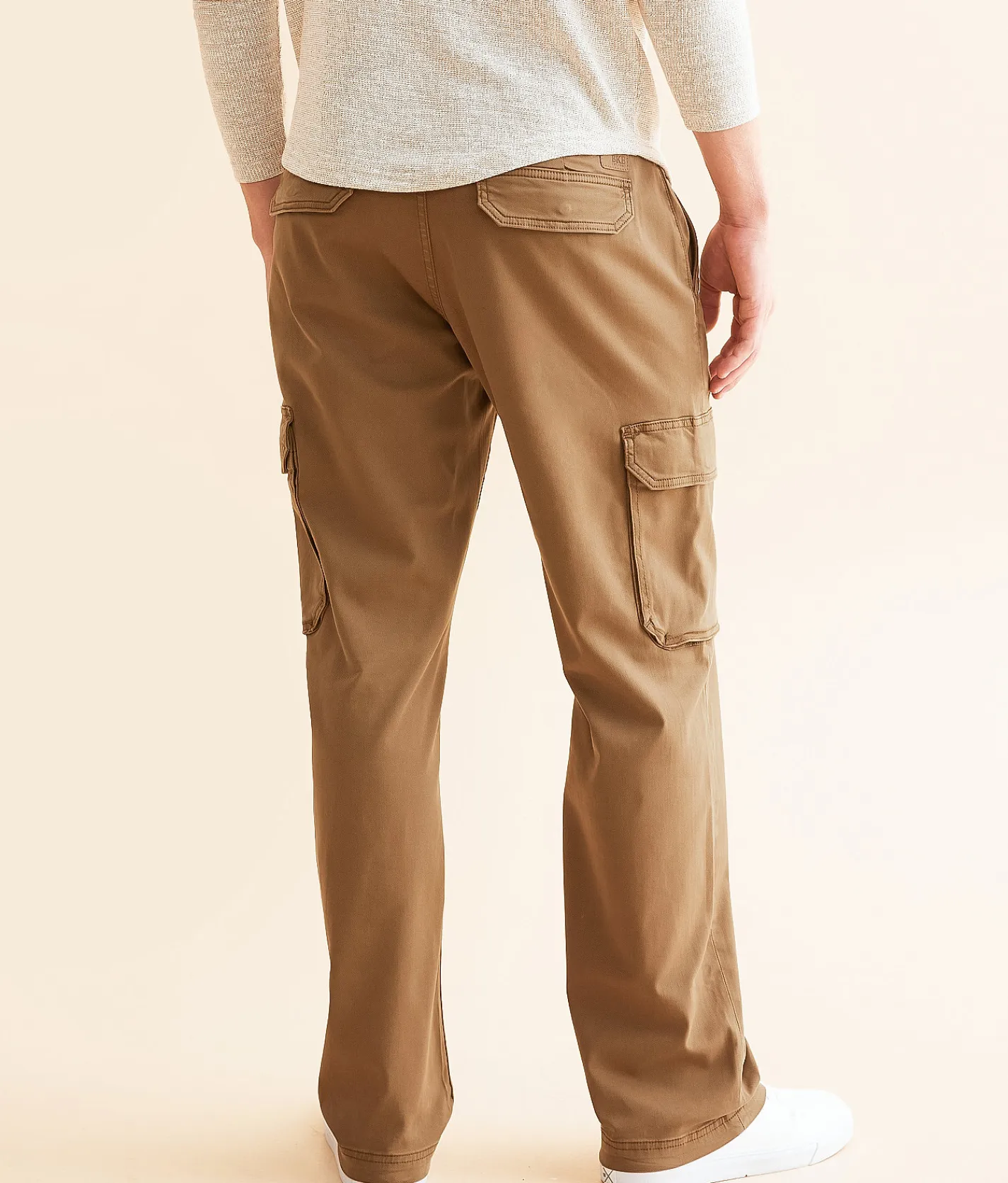 BKE Cargo Twill Stretch Pant Bronze Sale