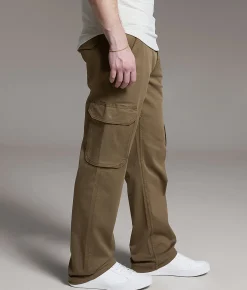 BKE Cargo Twill Stretch Pant Shitake Sale