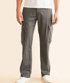 BKE Cargo Twill Stretch Pant Mist Outlet