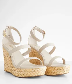 Shoes | Mia Carinna Wedge Sandal Natural