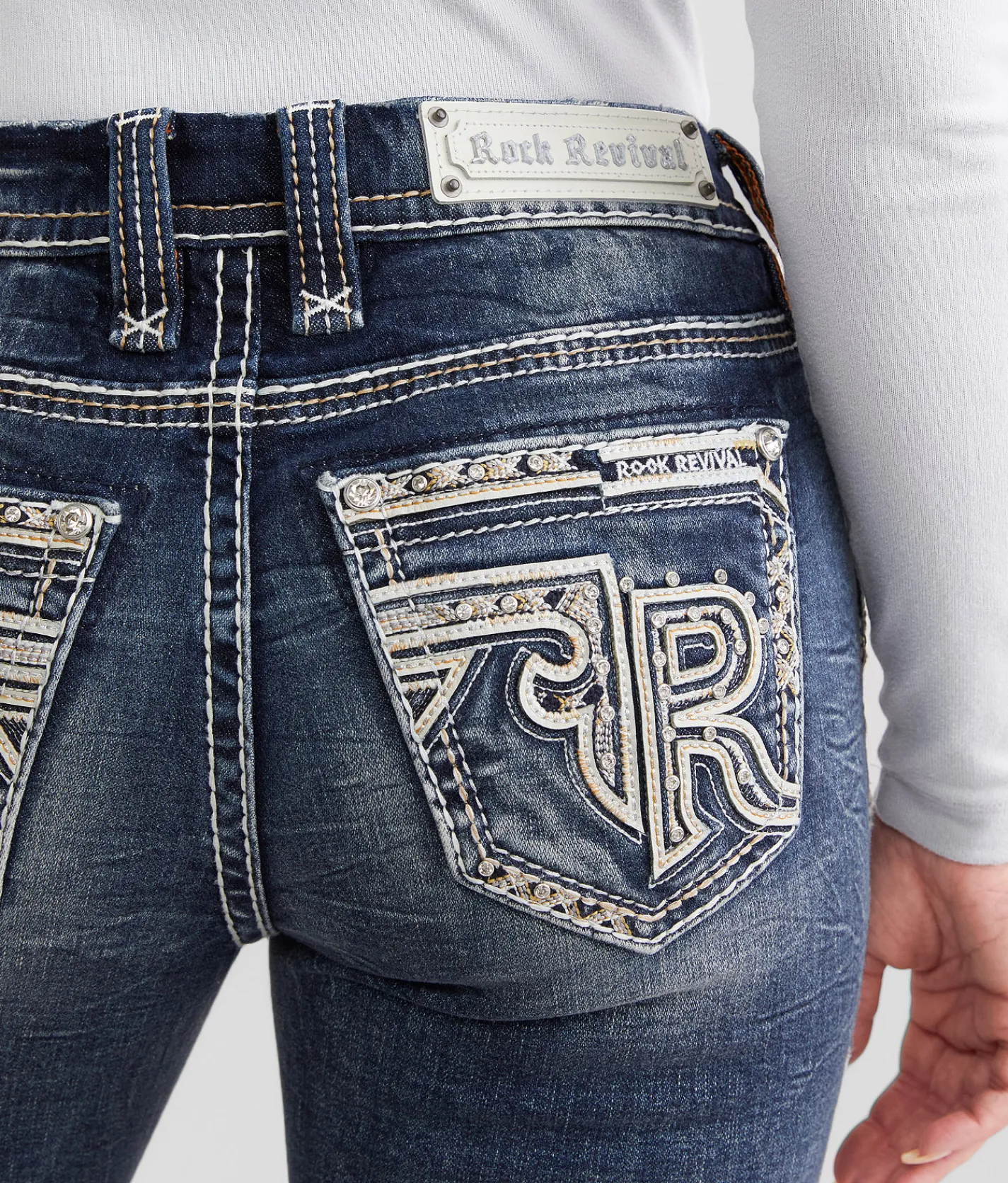 Jeans|Bottoms | Rock Revival Carita Easy Boot Stretch Jean Carita E200