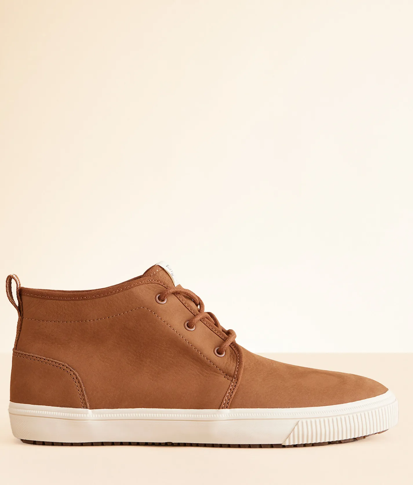 TOMS Carlo Mid Terrain Leather Sneaker Carmel New