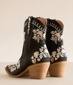 Mi.iM Caroline Western Ankle Boot Black Clearance