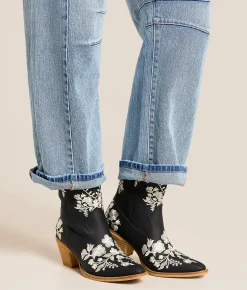 Mi.iM Caroline Western Ankle Boot Black Clearance