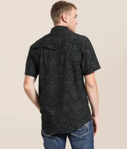 Tops | Ferrell Carson Performance Stretch Shirt Black