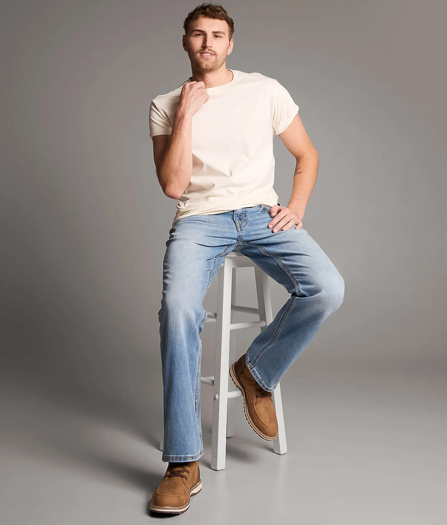 Bottoms | BKE Carter Boot Stretch Jean Vanstem