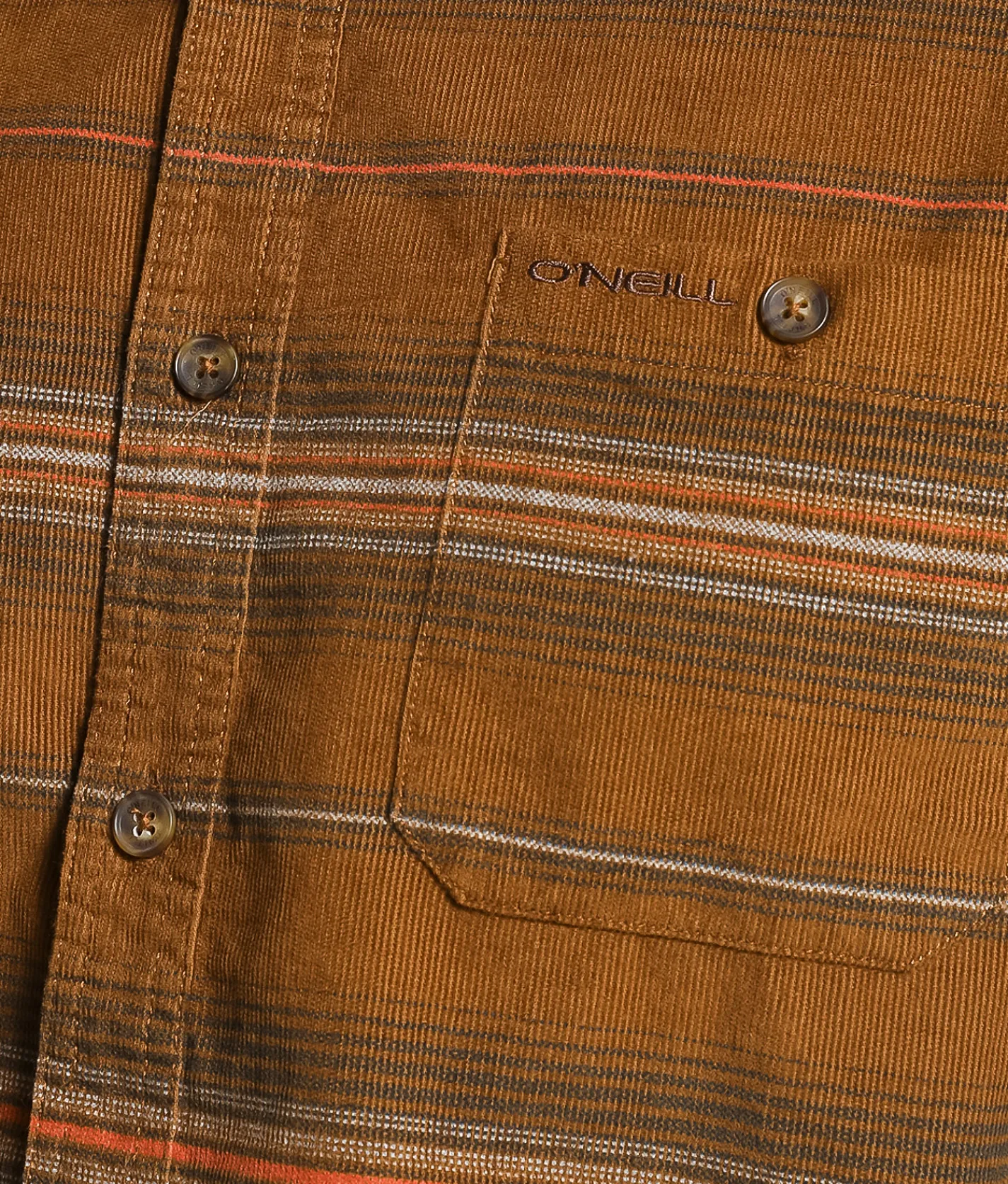 O'Neill Caruso Striped Corduroy Shirt Dachshund Outlet