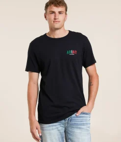 Ariat Carved Viva Skull T-Shirt Black Discount