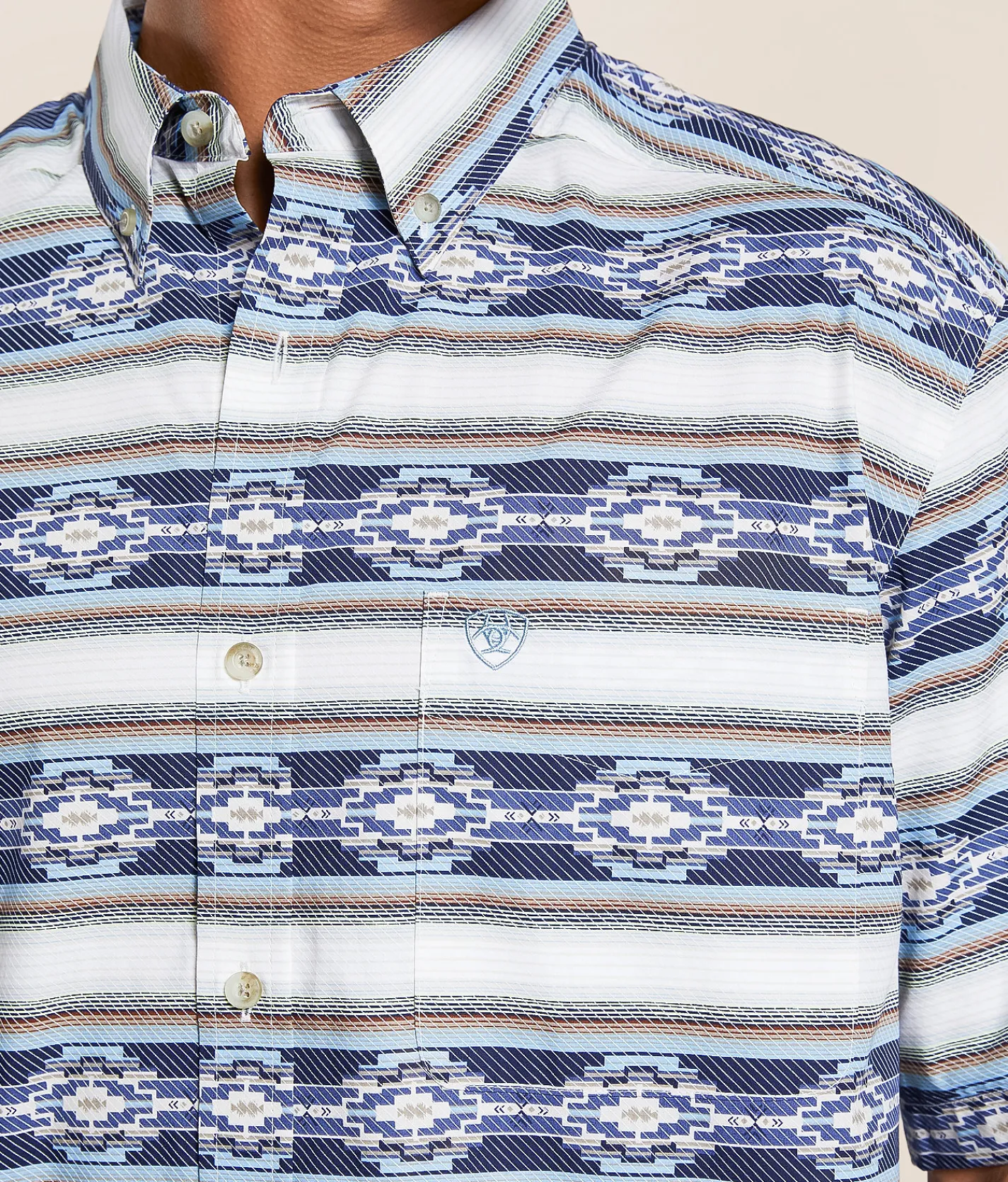 Ariat Case Classic Shirt Blue Outlet