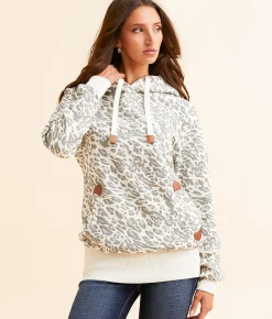 Tops | Wanakome Cassia Hooded Sweatshirt Ivory