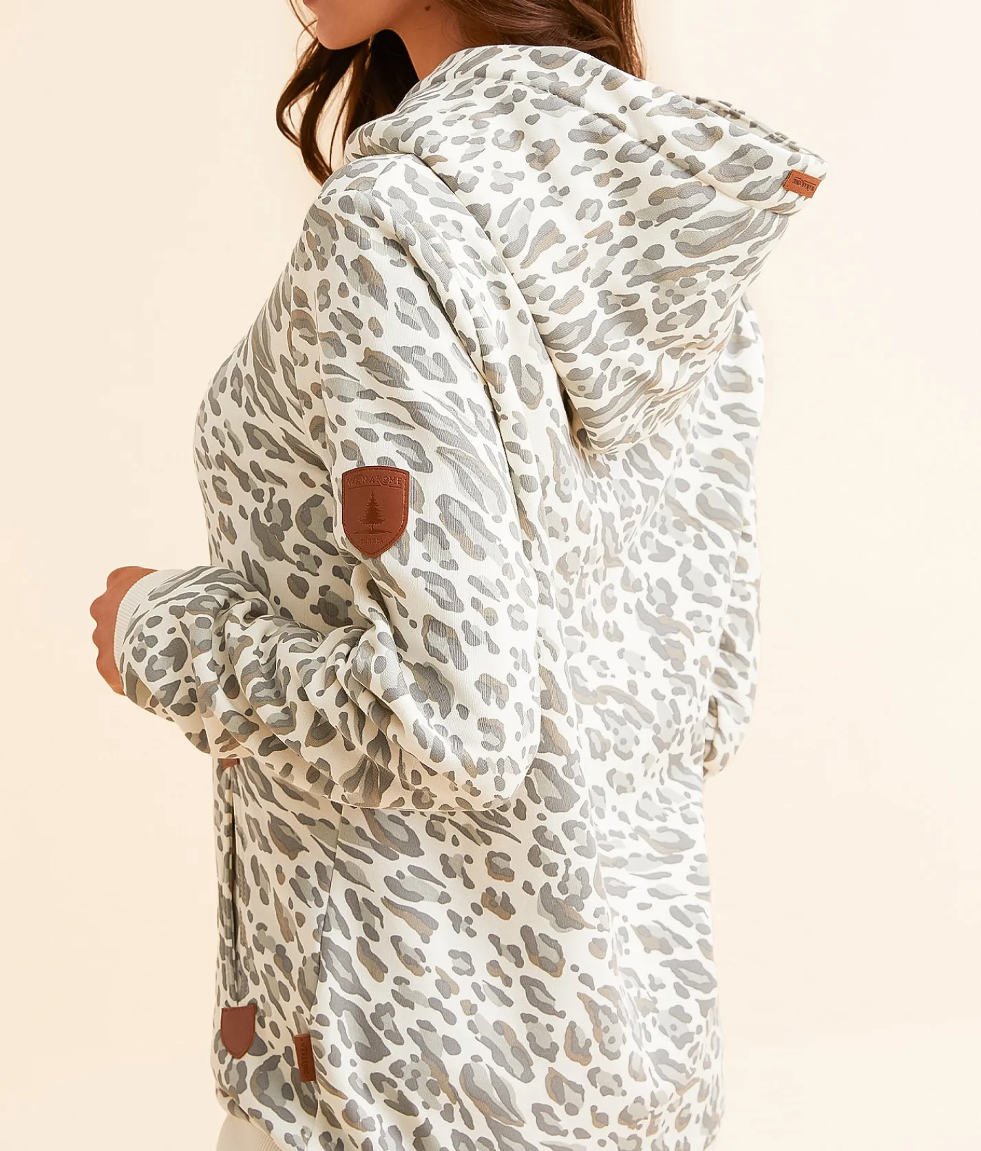 Tops | Wanakome Cassia Hooded Sweatshirt Ivory