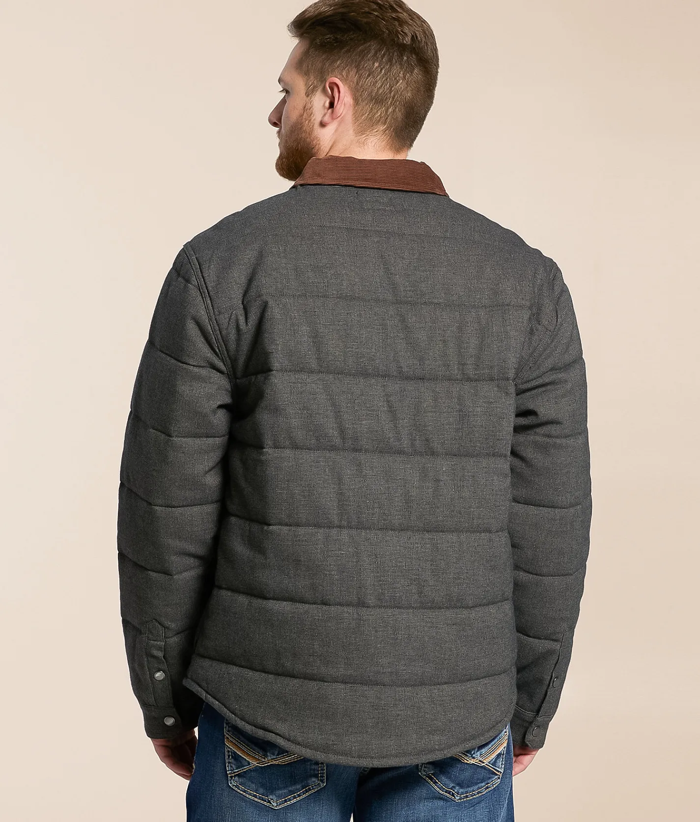 Brixton Cass Jacket Mixed Tweed Discount