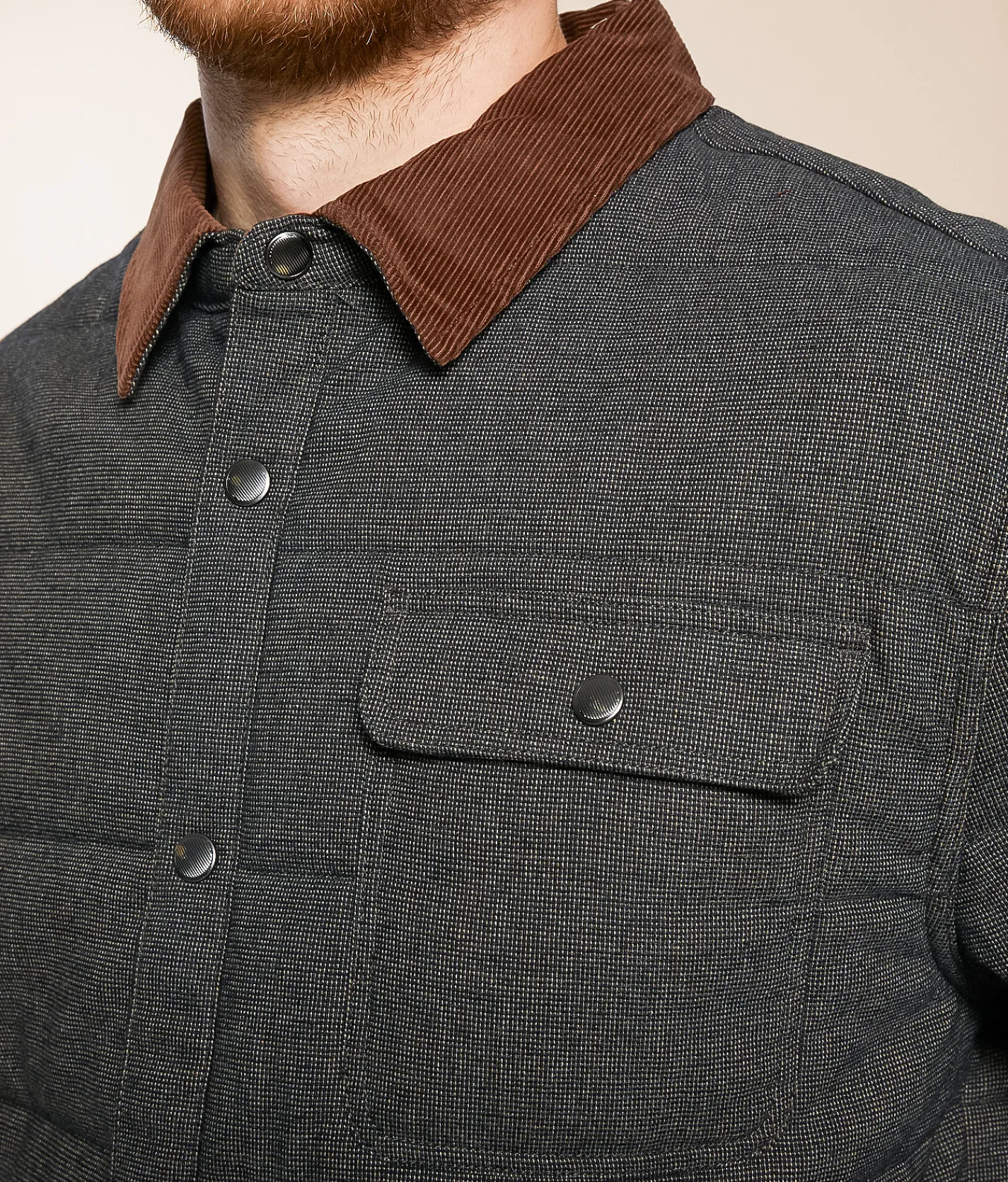 Brixton Cass Jacket Mixed Tweed Discount