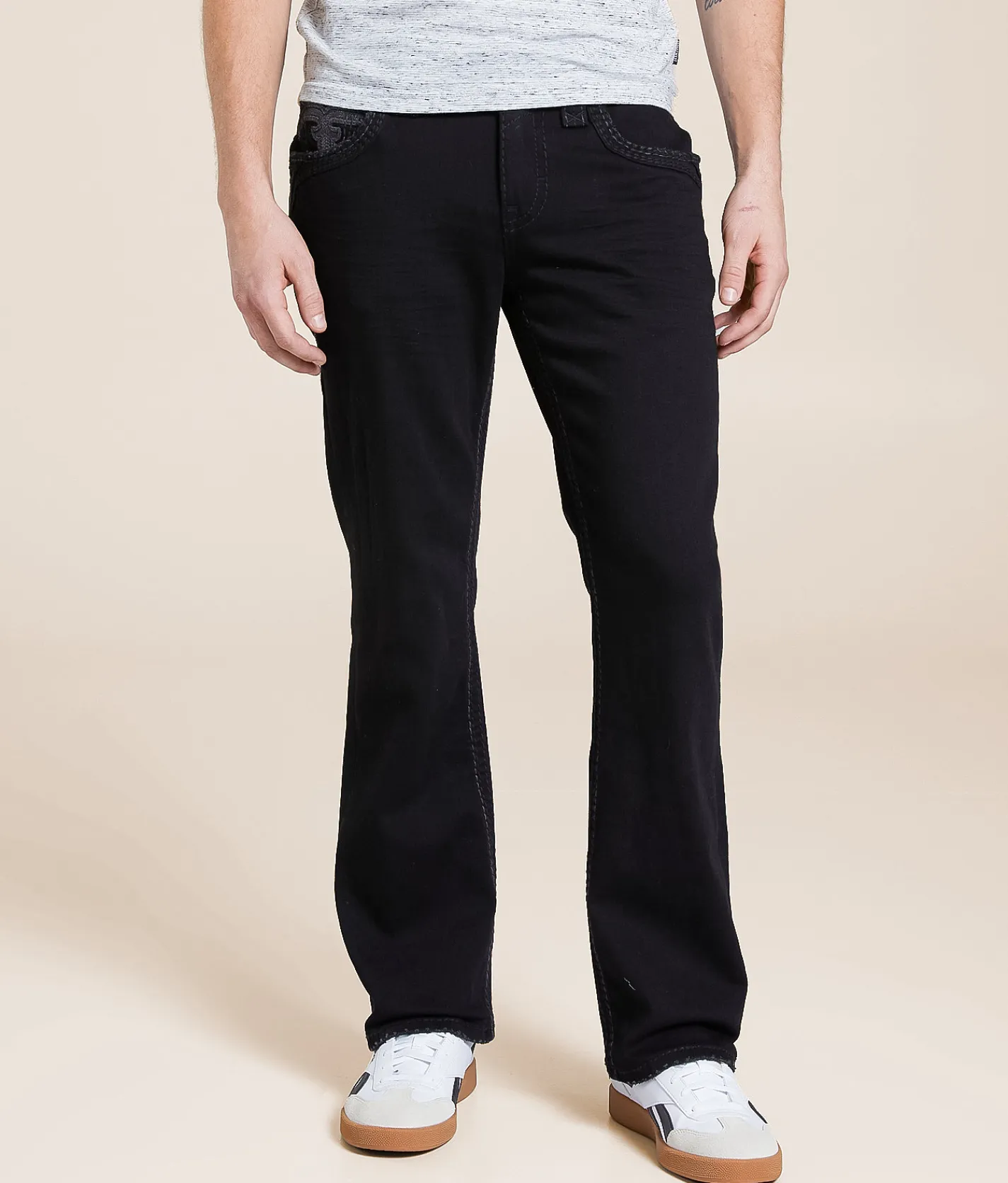 Rock Revival Jeans|Bottoms | Rock Revival Cayden Boot Stretch Jean Cayden B204