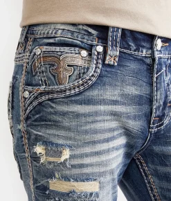 Rock Revival Jeans|Bottoms | Rock Revival Cayden Straight Stretch Jean Cayden J203
