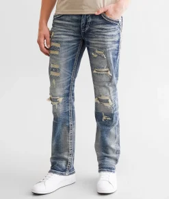Rock Revival Jeans|Bottoms | Rock Revival Cayden Straight Stretch Jean Cayden J203