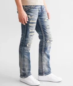 Rock Revival Jeans|Bottoms | Rock Revival Cayden Straight Stretch Jean Cayden J203