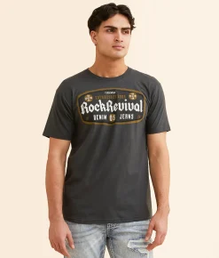Rock Revival Cecille T-Shirt Charcoal