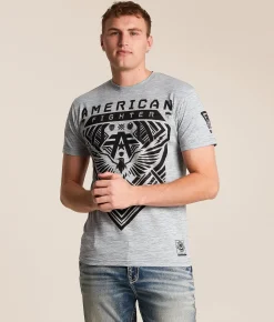 American Fighter Cedar Falls T-Shirt Grey Discount