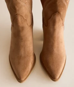 Shoes | Mi.iM Celina Tall Western Boot Lt Brown