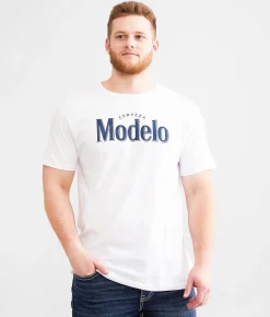 Graphic T-Shirts | tee luv Cerveza Modelo Bottle T-Shirt White