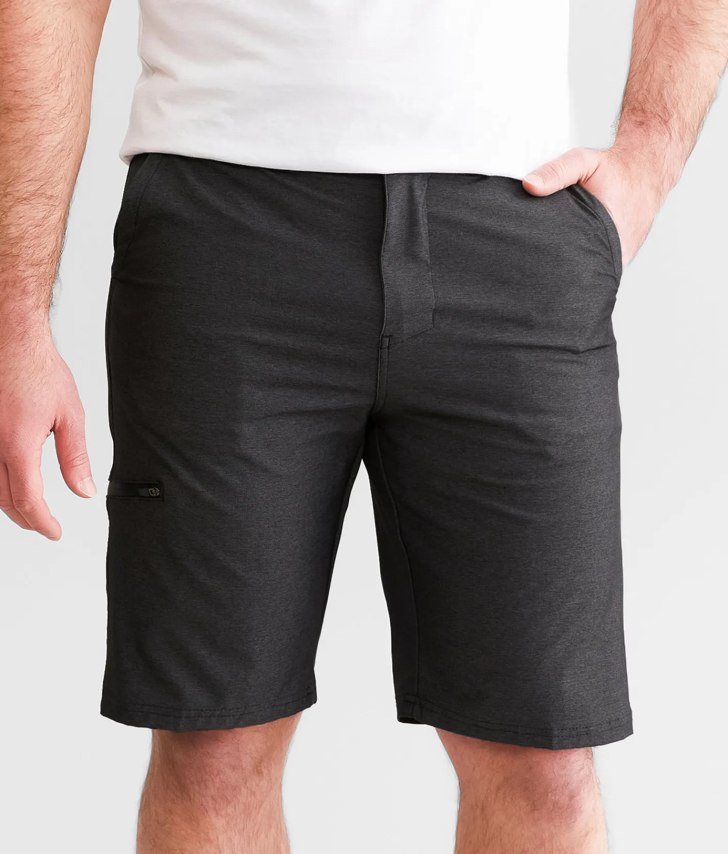 Shorts | BKE Chad Hybrid Stretch Walkshort Black