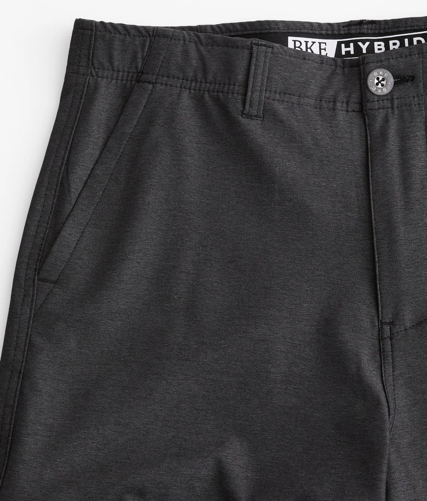 Shorts | BKE Chad Hybrid Stretch Walkshort Black