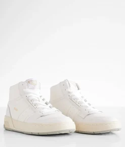 Gola® Challenge Hi Leather Sneaker White White White Clearance