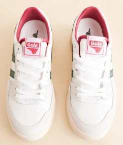 Shoes | Gola® Challenge 84 Leather Sneaker White Moonlight Pearlpink