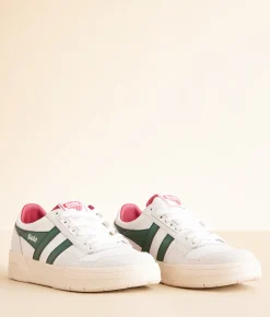 Shoes | Gola® Challenge 84 Leather Sneaker White Moonlight Pearlpink
