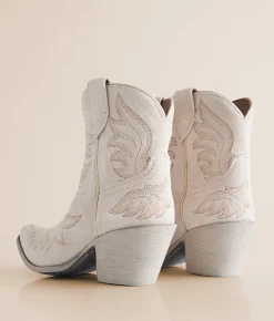 Ariat Chandler Leather Western Boot Cloud White New