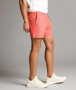 Maven Co-op Changeover Stretch Short Coral