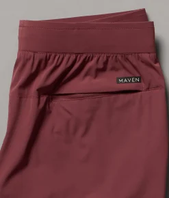 Bottoms|Activewear | Maven Co-op Changover Performance Stretch Short Raisin