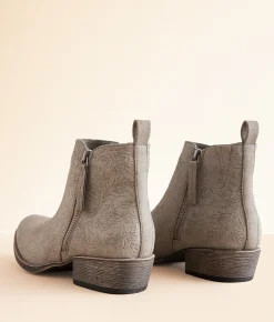 Shoes | Very G Charlene Western Ankle Boot Grey