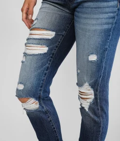Jeans|Bottoms | BKE Charlie Mom Jean Bandala