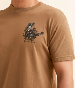 Freedom Ranch Charro Card T-Shirt Timberwolf Sale