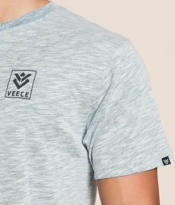 Tops|Graphic T-Shirts | Veece Charted T-Shirt Dark Teal Proslub